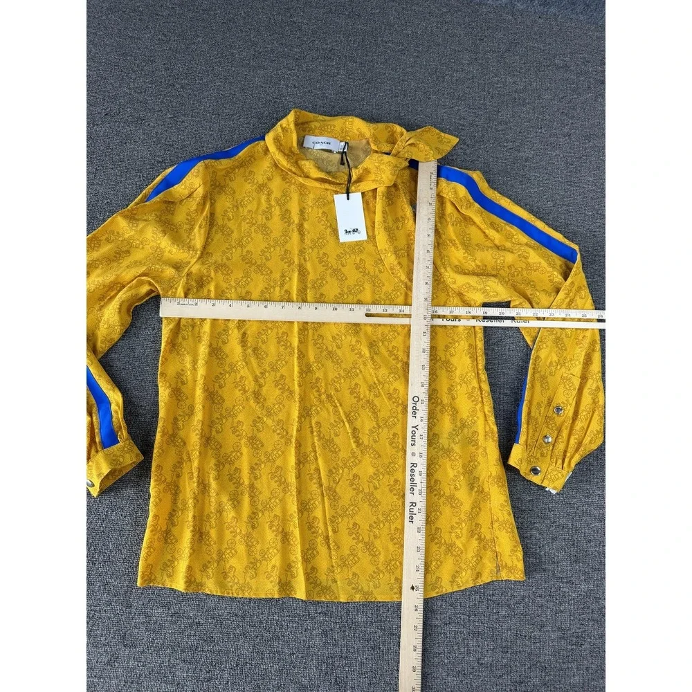 Coach blouse womens